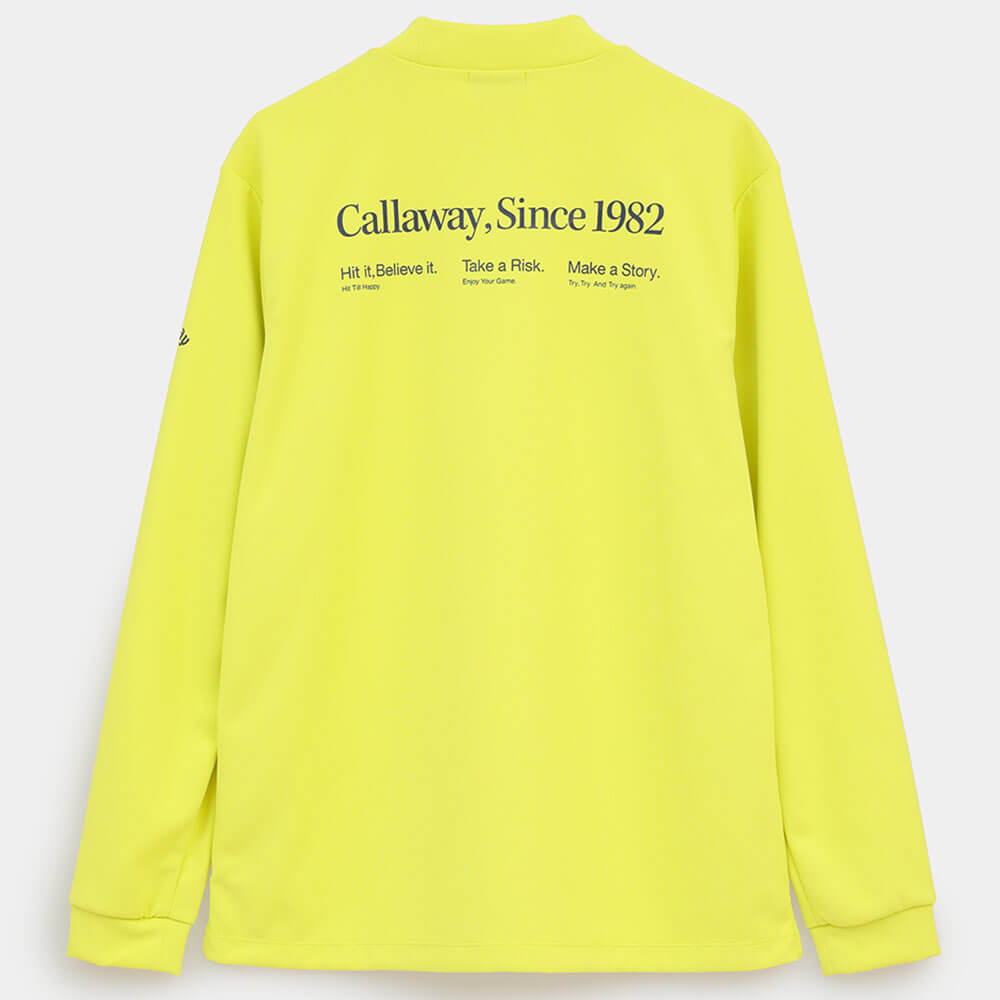 キャロウェイ Callaway　メンズ タックリバー 長袖 モックネック シャツ C25233104　2025年モデル 詳細11(ALT)