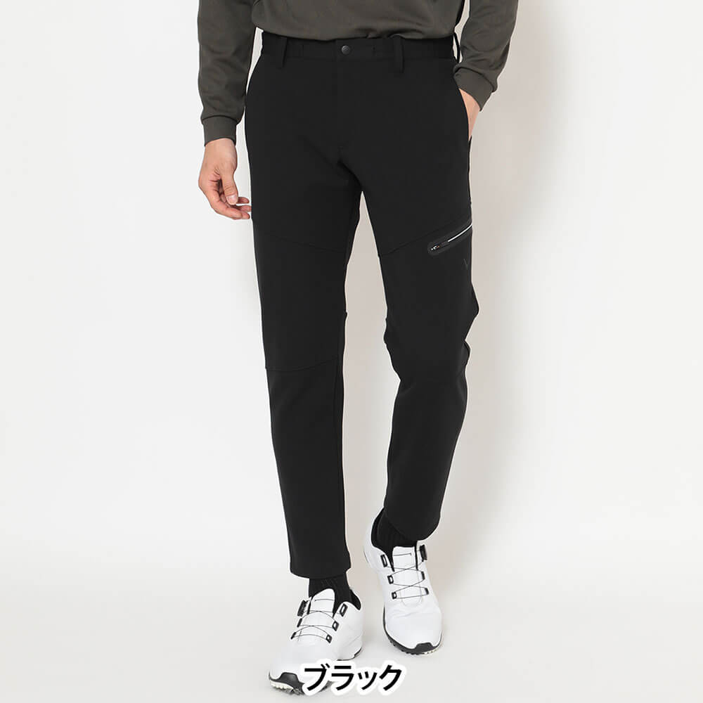 キャロウェイ Callaway　メンズ 鹿の子ダブルニット 9分丈 ジョガーパンツ C25226104　2025年モデル 詳細2(ALT)