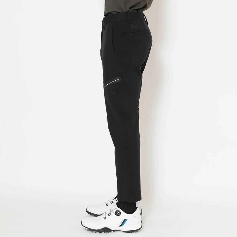 キャロウェイ Callaway　メンズ 鹿の子ダブルニット 9分丈 ジョガーパンツ C25226104　2025年モデル 詳細4(ALT)