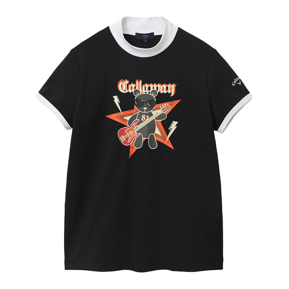 キャロウェイ Callaway　レディース オニカノコ 半袖 モックネック シャツ C25234203　2025年モデル