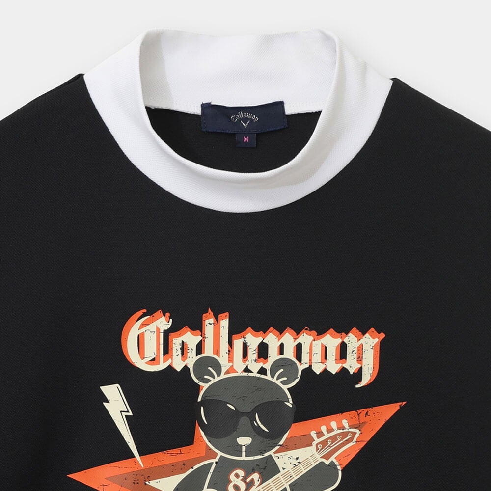 キャロウェイ Callaway　レディース オニカノコ 半袖 モックネック シャツ C25234203　2025年モデル 詳細5(ALT)