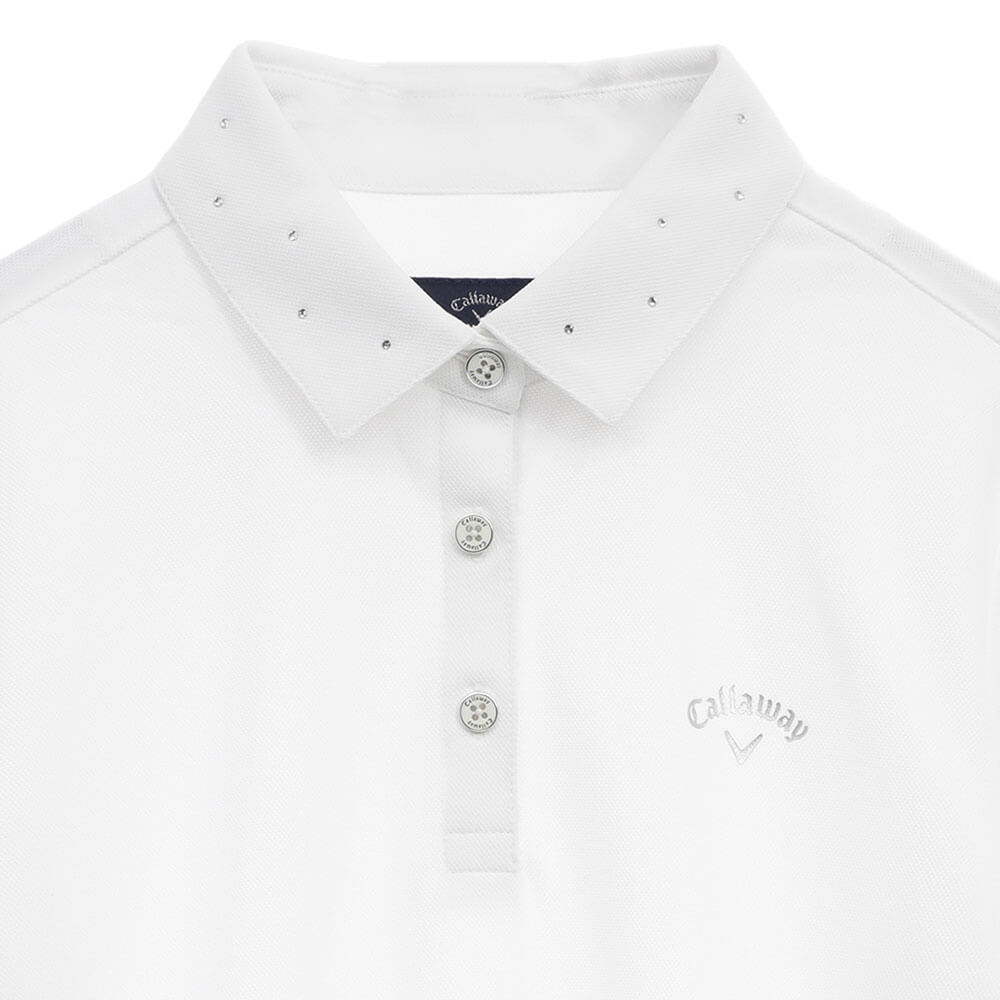 キャロウェイ Callaway　レディース オニカノコ 長袖 ポロシャツ C25233200　2025年モデル 詳細5(ALT)