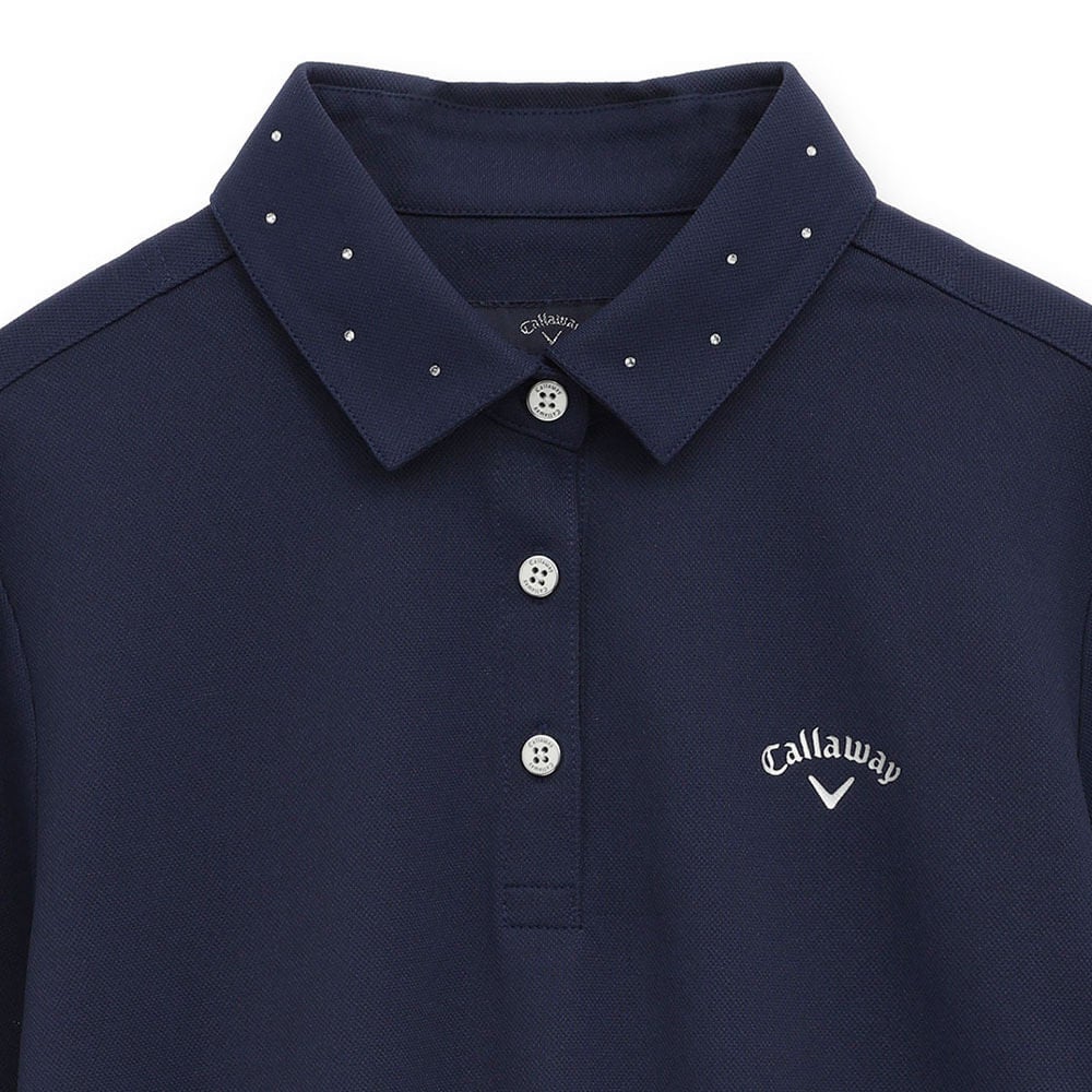 キャロウェイ Callaway　レディース オニカノコ 長袖 ポロシャツ C25233200　2025年モデル 詳細10(ALT)
