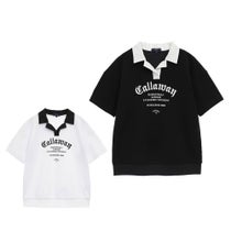 キャロウェイ Callaway　レディース 半袖 スウェット シャツ C25217201　2025年モデル