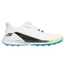 スケッチャーズ SKECHERS スリップインズ ウォータープルーフ ピュア SI メンズ スパイクレス ゴルフシューズ 214147 ホワイト/ブラック/マルチ 2026年モデル