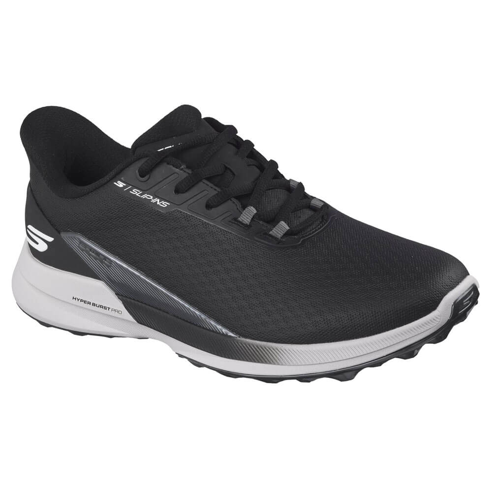 スケッチャーズ SKECHERS　スリップインズ ウォータープルーフ SI　メンズ スパイクレス ゴルフシューズ 214147 ブラック　2026年モデル 詳細3(ALT)