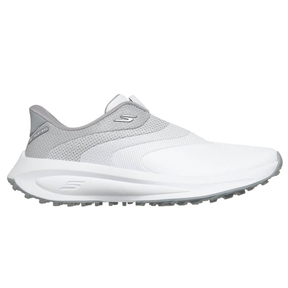 スケッチャーズ SKECHERS　スリップインズ ウォータープルーフ フロー SI ツイストフィット　メンズ スパイクレス ゴルフシューズ 214149 ホワイト　2026年モデル