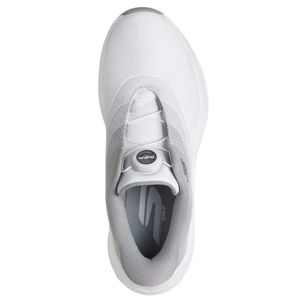スケッチャーズ SKECHERS　スリップインズ ウォータープルーフ フロー SI ツイストフィット　メンズ スパイクレス ゴルフシューズ 214149 ホワイト　2026年モデル 詳細4(ALT)