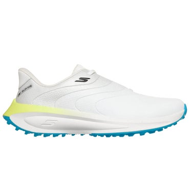 スケッチャーズ SKECHERS　スリップインズ ウォータープルーフ フロー SI　メンズ スパイクレス ゴルフシューズ 214153 ホワイト/ブラック/マルチ　2026年モデル ホワイト/ブラック/マルチ（WBMT）