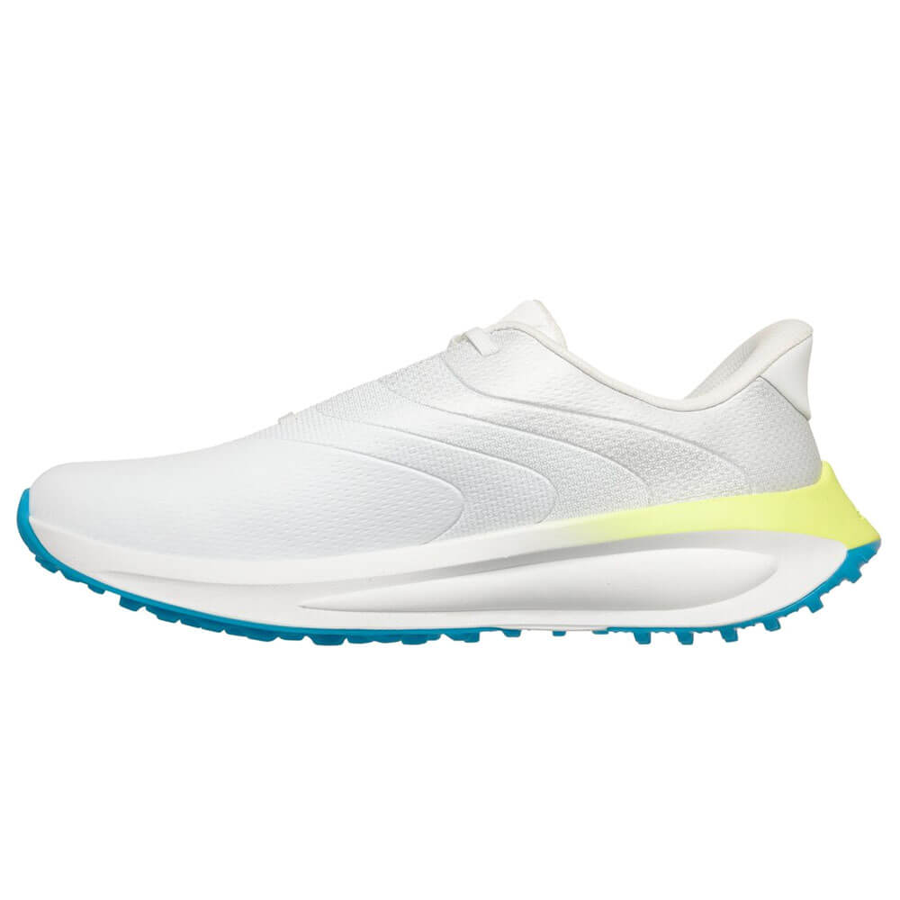 スケッチャーズ SKECHERS　スリップインズ ウォータープルーフ フロー SI　メンズ スパイクレス ゴルフシューズ 214153 ホワイト/ブラック/マルチ　2026年モデル 詳細2(ALT)