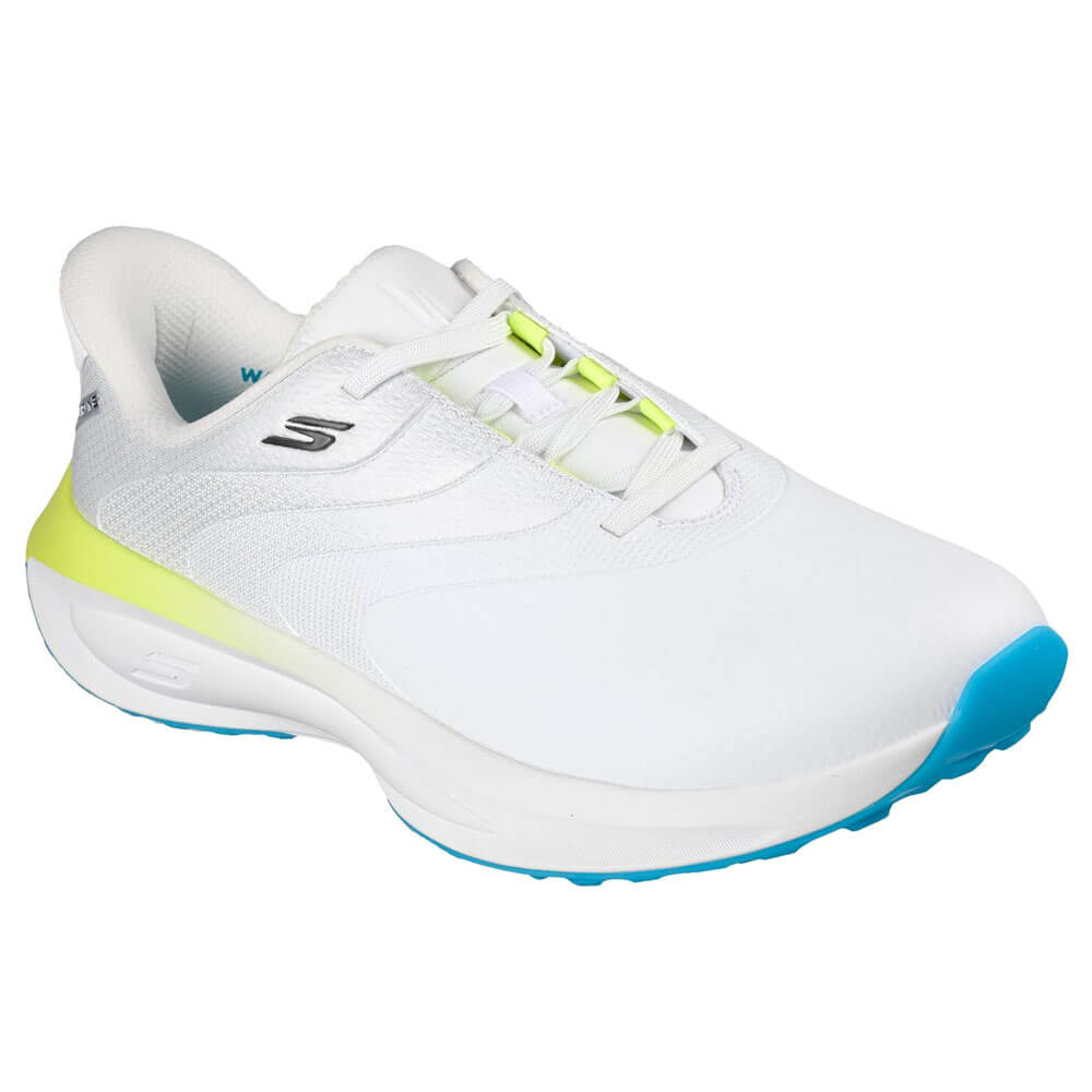 スケッチャーズ SKECHERS　スリップインズ ウォータープルーフ フロー SI　メンズ スパイクレス ゴルフシューズ 214153 ホワイト/ブラック/マルチ　2026年モデル 詳細3(ALT)