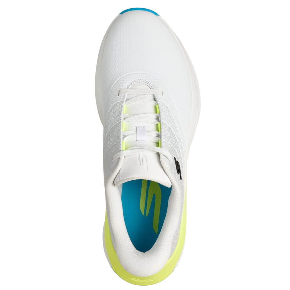 スケッチャーズ SKECHERS　スリップインズ ウォータープルーフ フロー SI　メンズ スパイクレス ゴルフシューズ 214153 ホワイト/ブラック/マルチ　2026年モデル 詳細4(ALT)