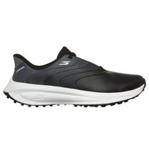 スケッチャーズ SKECHERS スリップインズ ウォータープルーフ フロー SI メンズ スパイクレス ゴルフシューズ 214153 ブラック 2026年モデル