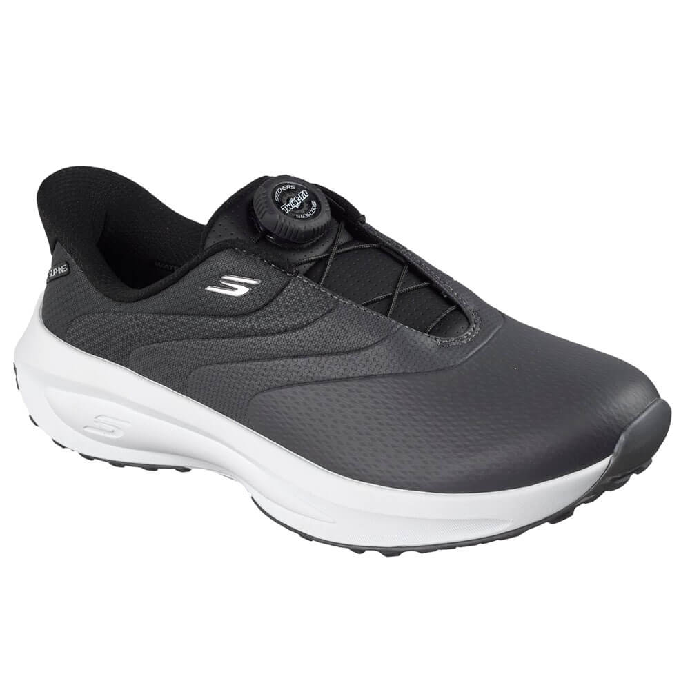 スケッチャーズ SKECHERS　スリップインズ ウォータープルーフ フロー SI ツイストフィット　レディース スパイクレス ゴルフシューズ 123149 ブラック　2026年モデル 詳細3(ALT)