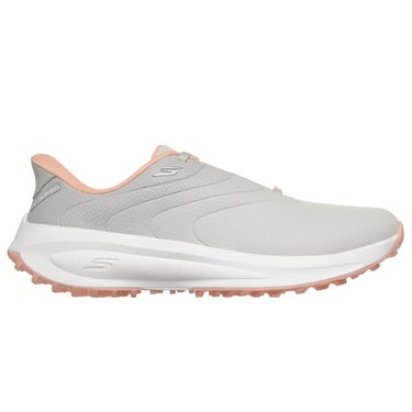 スケッチャーズ SKECHERS　スリップインズ ウォータープルーフ フロー SI　レディース スパイクレス ゴルフシューズ 123153 ライトグレー/ピンク　2026年モデル ライトグレー/ピンク（LGPK）
