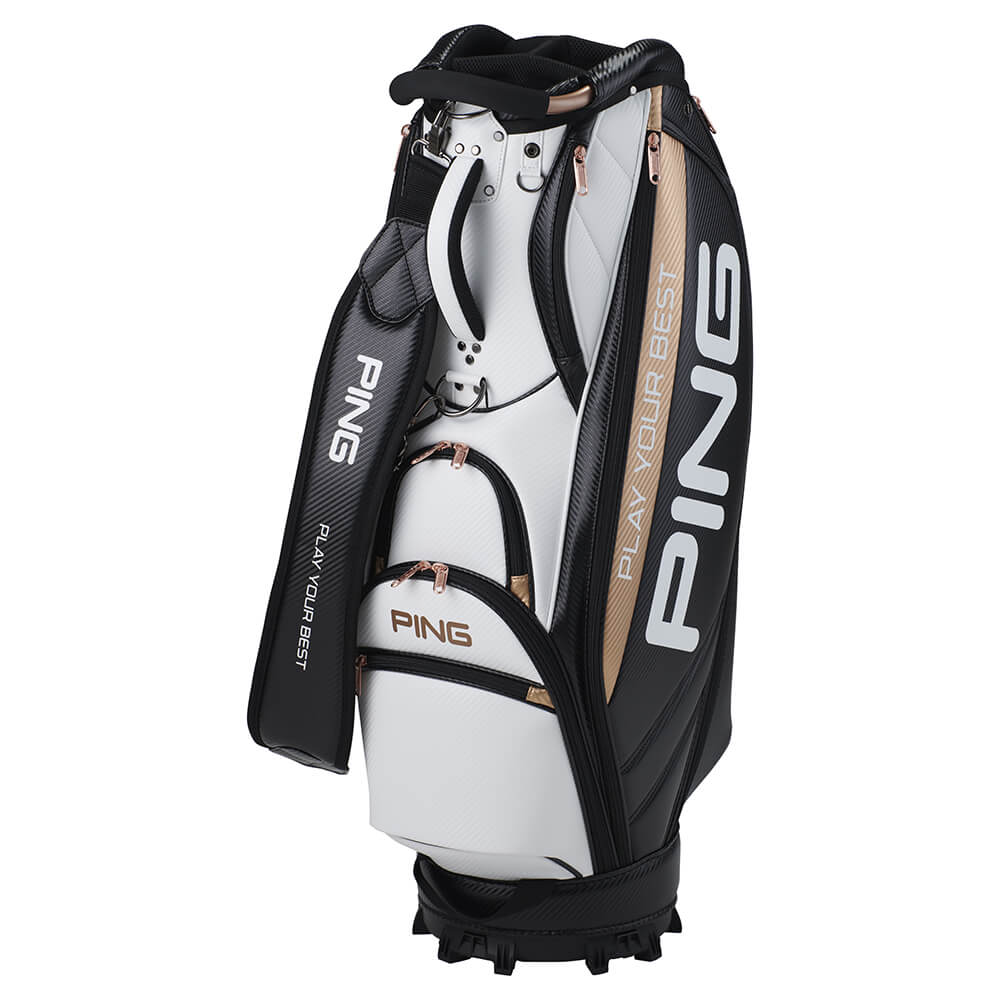 ピン PING　ソフトPU　キャディバッグ CB-U2502 38298-08 BLACK/BRONZE ブラック/ブロンズ