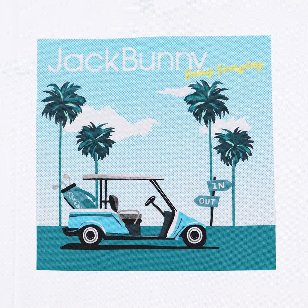 ジャックバニー Jack Bunny!! フルダル十字断面ピケ バックプリント ジャックバニー Jack Bunny!! フルダル十字断面ピケ バックプリント
