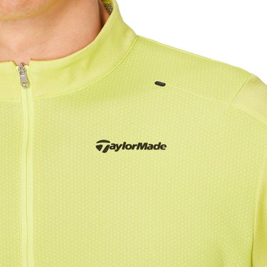 テーラーメイド TaylorMade　メンズ ソークール 半袖 ジップド モックネック シャツ TL768　2026年モデル 詳細8