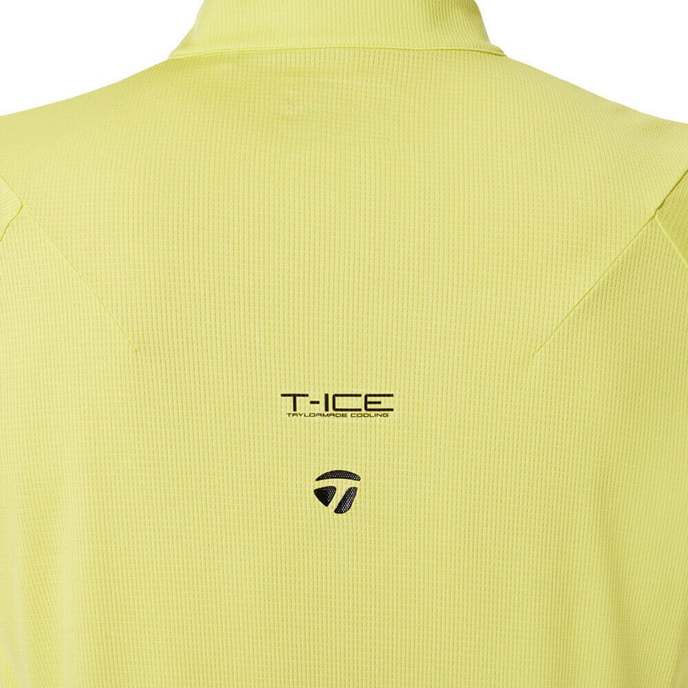 テーラーメイド TaylorMade　メンズ ソークール 半袖 ジップド モックネック シャツ TL768　2026年モデル 詳細9