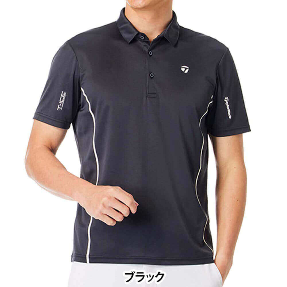 テーラーメイド TaylorMade　メンズ ベーシック 半袖 ポロシャツ TL772　2026年モデル 詳細2