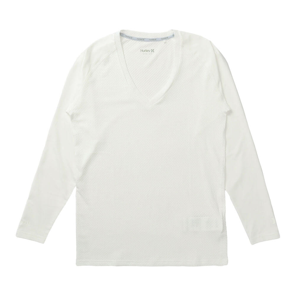 ハーレー Hurley PHANTOM コールドメッシュ メンズインナー ロングスリーブVネックシャツ MGIW26111P 2026年モデル