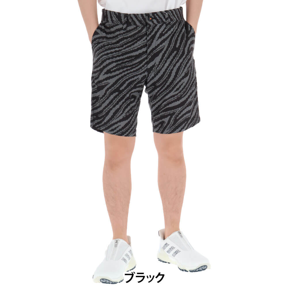 ニューバランスゴルフ メンズ ロゴライン ゼブラ柄 ショートパンツ 012