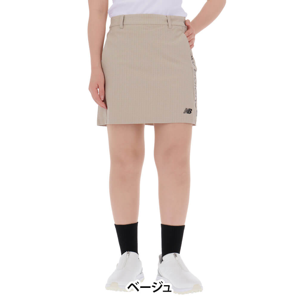 ニューバランスゴルフ レディース スカート 012-6134507 2026年モデル