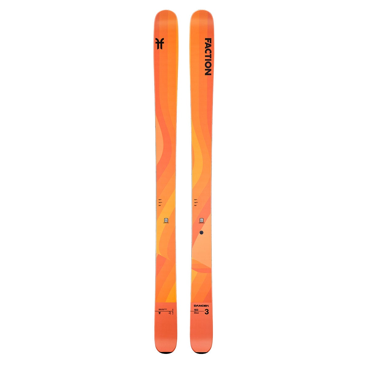 ファクション FACTION Dancer 3 Orange ダンサー3 スキー板 単品 2025