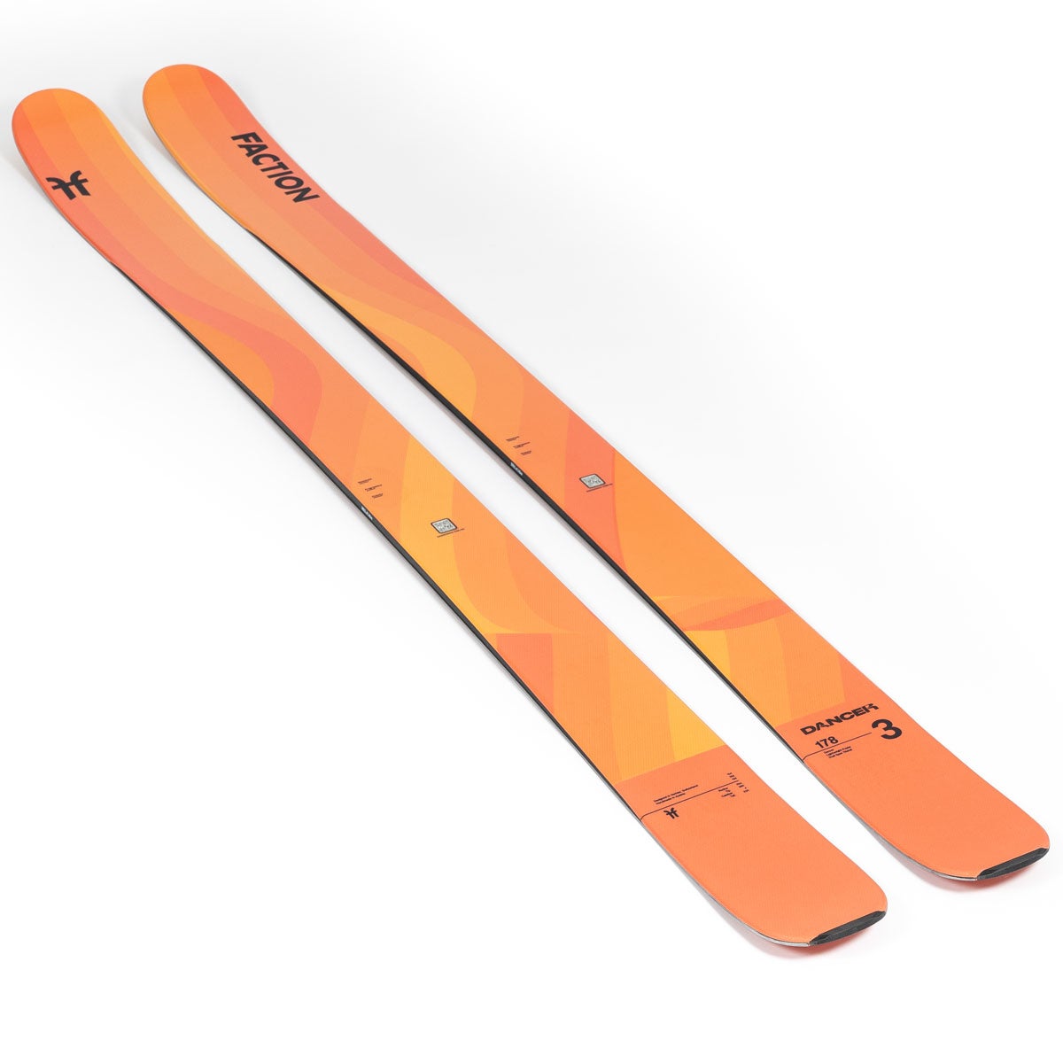 ファクション FACTION Dancer 3 Orange ダンサー3 スキー板 単品 2025