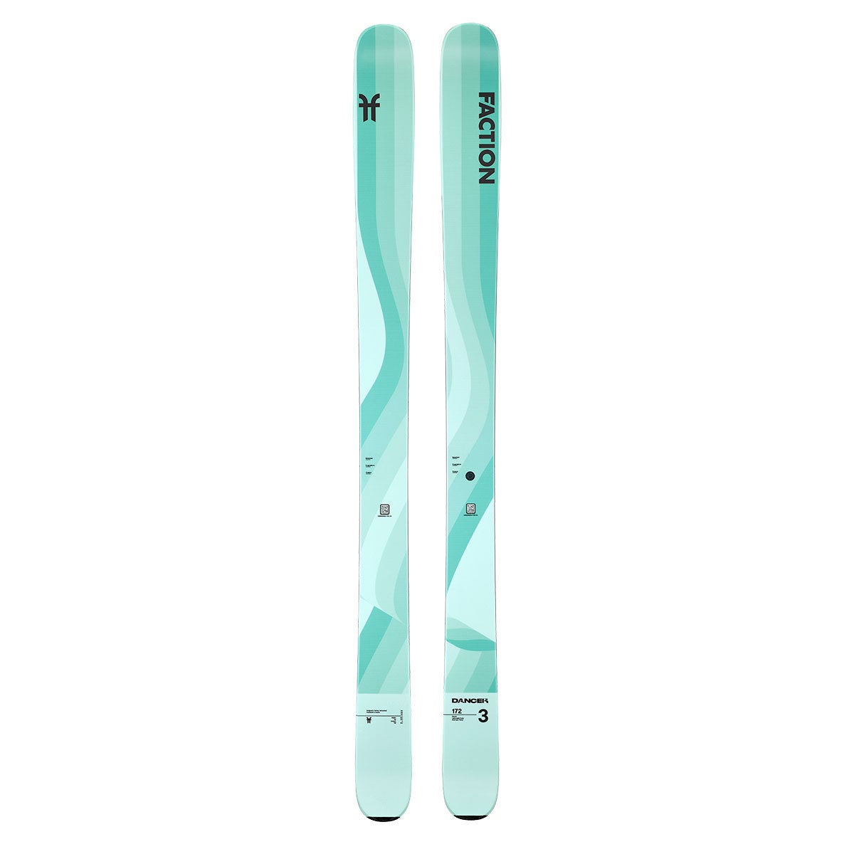 ファクション FACTION Dancer 3 Turquoise ダンサー3 スキー板 単品
