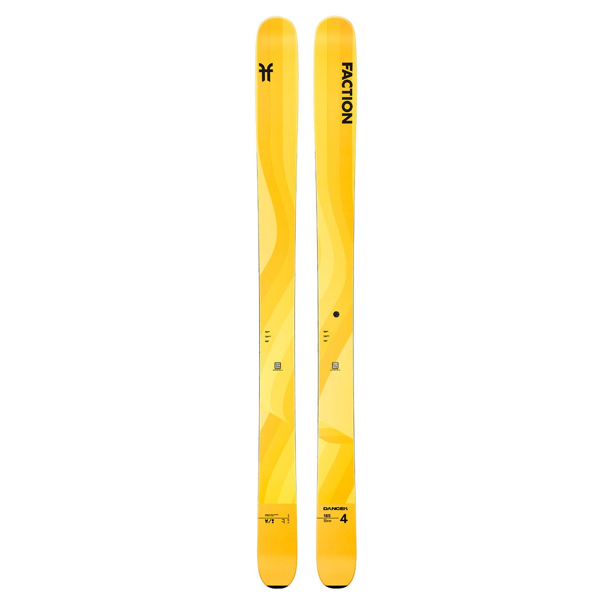 ファクション FACTION Dancer 4 Yellow ダンサー4 スキー板 単品 2025