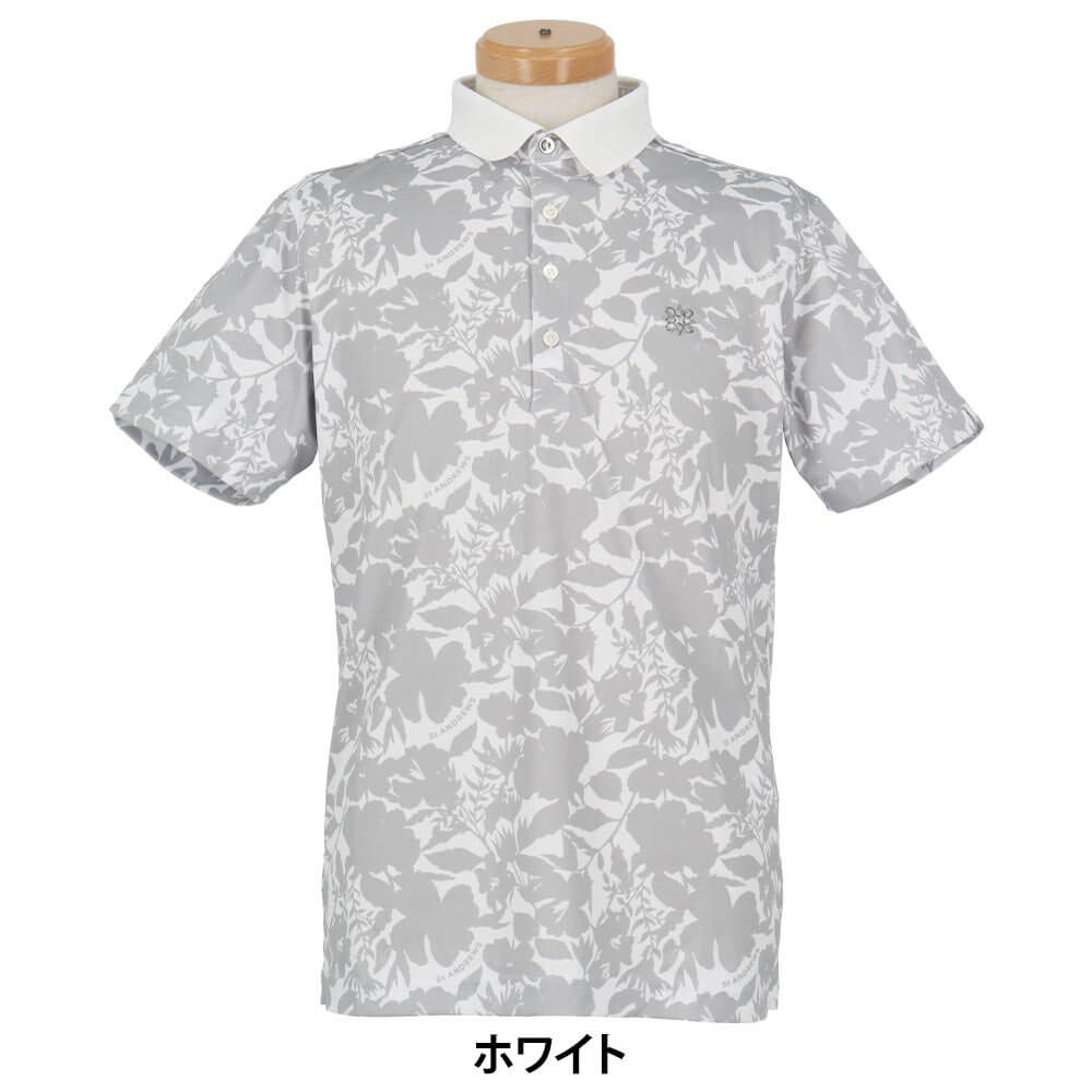 セントアンドリュース St ANDREWS メンズ シャドーボタニカルプリント