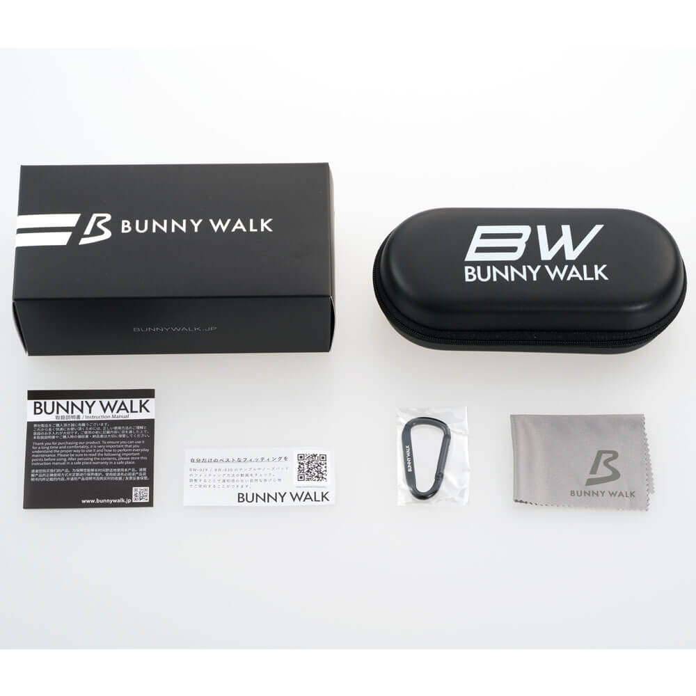 バニーウォーク BUNNY WALK　偏光サングラス POLARIZED BW-031 BW-0310F MATTE BLACK/CHARCOAL 詳細2