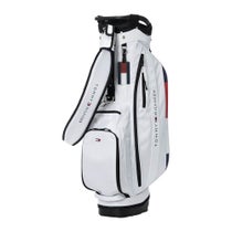 トミー ヒルフィガー ゴルフ シグネチャー スタンド キャディバッグ THMG6SC8 00 ホワイト 2026年モデル