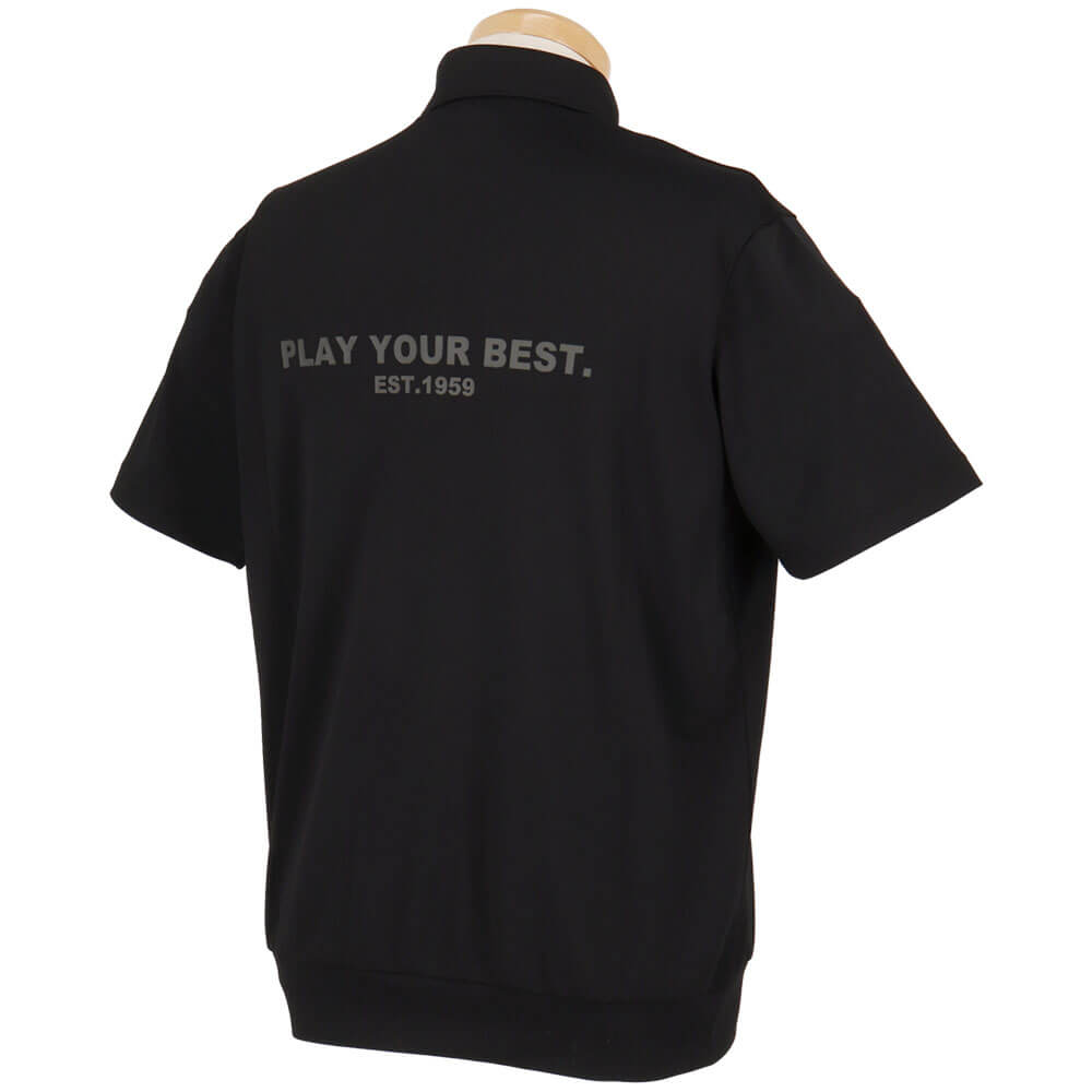 ピン PING　メンズ タックアウト 鹿の子 半袖 ポロシャツ 621-6160603　2026年モデル 詳細2