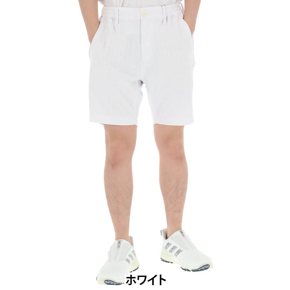 ピン PING　メンズ ストライプジャカード ショートパンツ 621-6132301　2026年モデル 詳細1