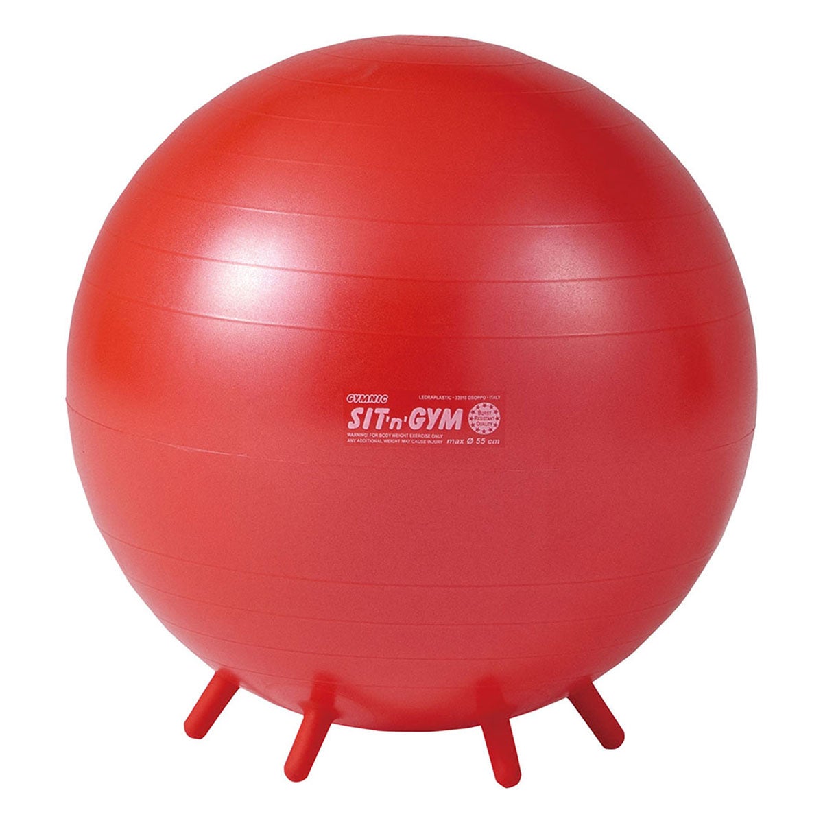 ダンノ DANNO　ギムニクシッティングボール 55cm レッド