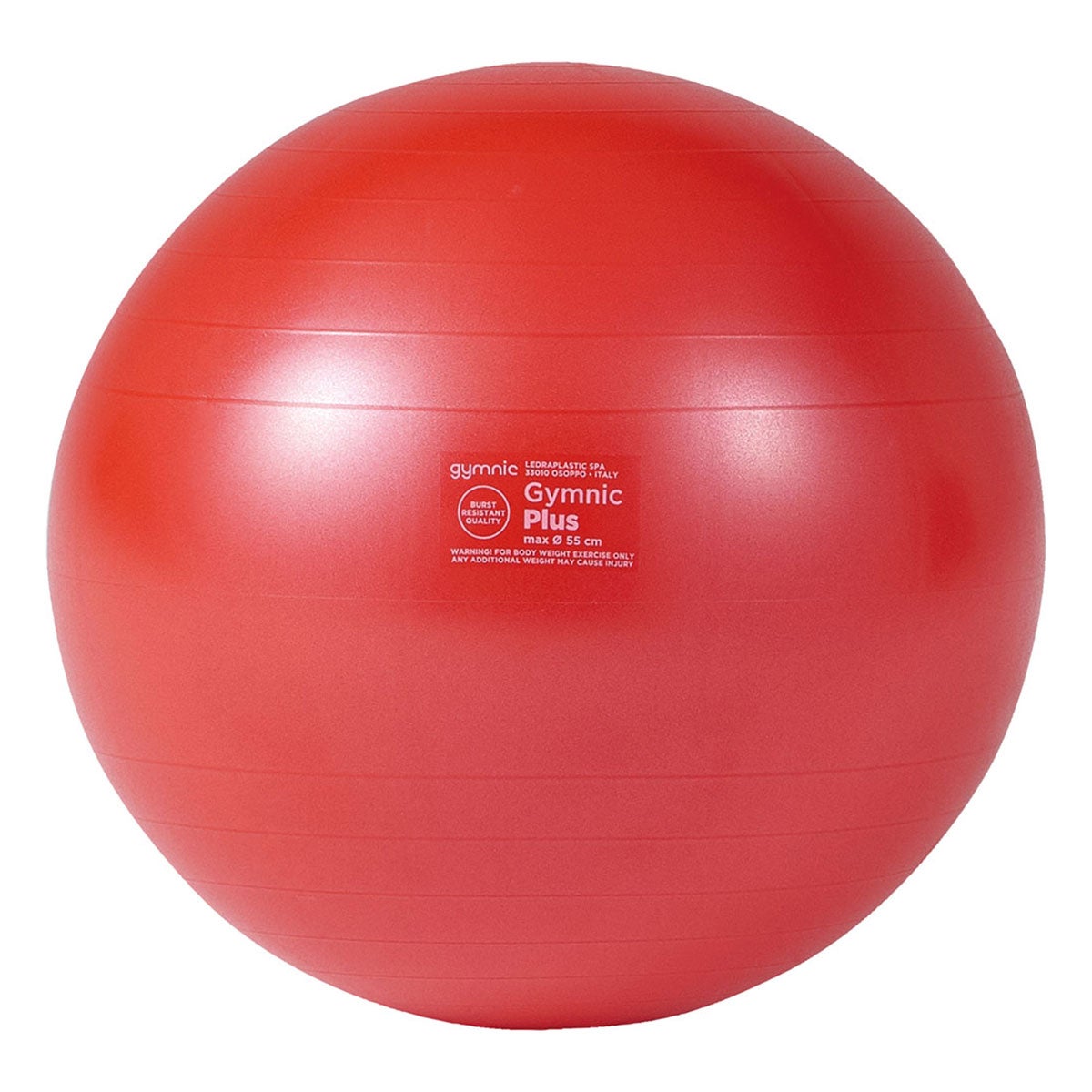 ダンノ DANNO　ギムニクカラーボールPLUS 55cm レッド