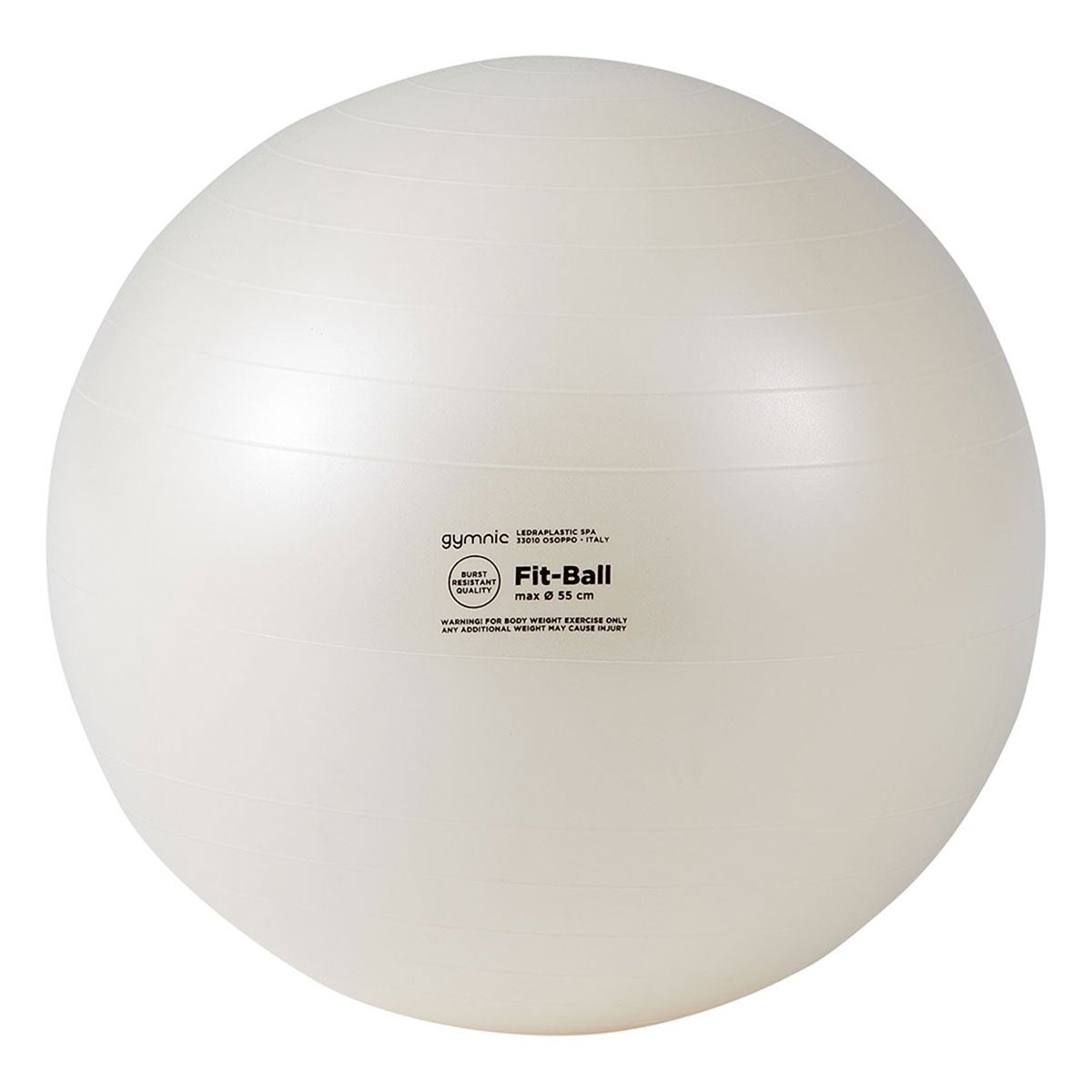 ダンノ DANNO　フィットボール 55cm パールホワイト