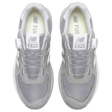 ニューバランス Fuel Cell 574 v1 SL BOA スパイクレス ゴルフシューズ UG574FC A GRAY 詳細4