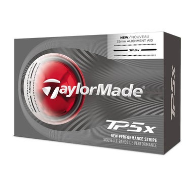 テーラーメイド　TP5x パフォーマンス ストライプ 2026年モデル ゴルフボール　1パック（6球入り）　ホワイト 詳細4