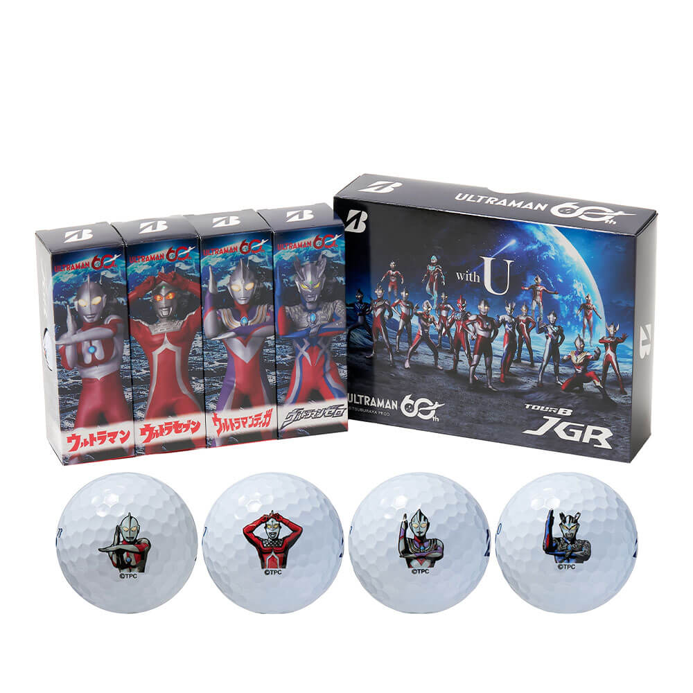 ブリヂストン TOUR B JGR ウルトラマン 2026年モデル ゴルフボール 1ダース（12球入り） ウルトラマン（ホワイト）