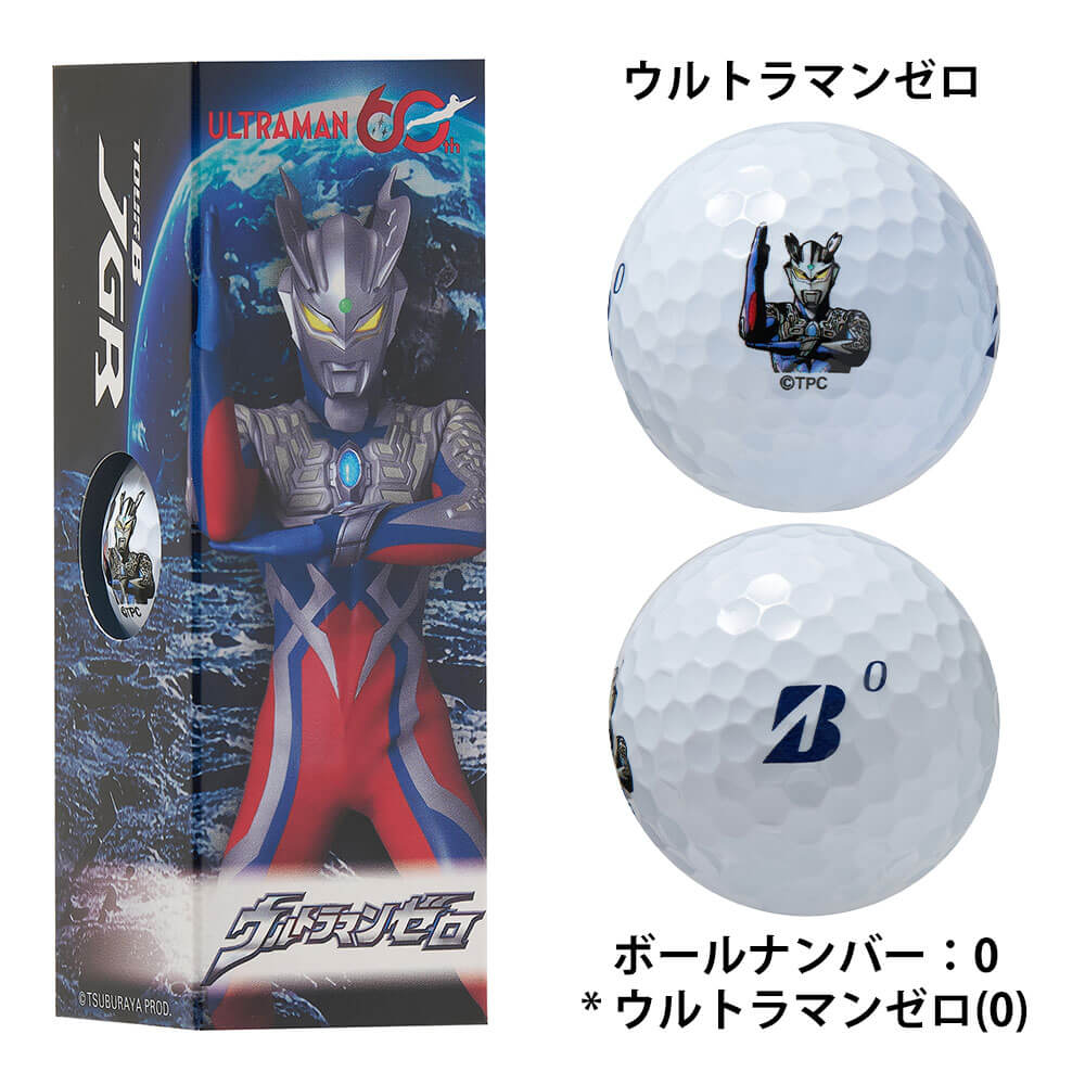 ブリヂストン TOUR B JGR ウルトラマン 2026年モデル ゴルフボール 1ダース（12球入り） 詳細7