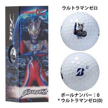 ブリヂストン TOUR B JGR ウルトラマン 2026年モデル ゴルフボール 1ダース（12球入り） 詳細7