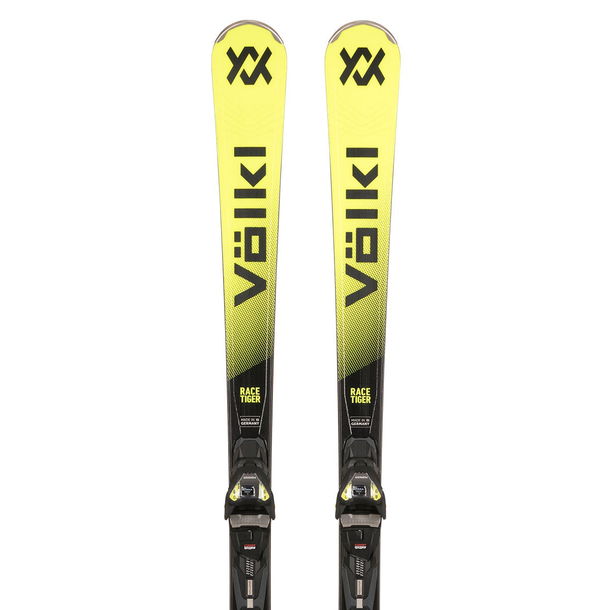 VOLKL RaceTiger SC黄158cm、金具vMotion12付、新品 フォルクル VOLKL RACETIGER SC YELLOW + vMOTION 12 GW Yellow レース