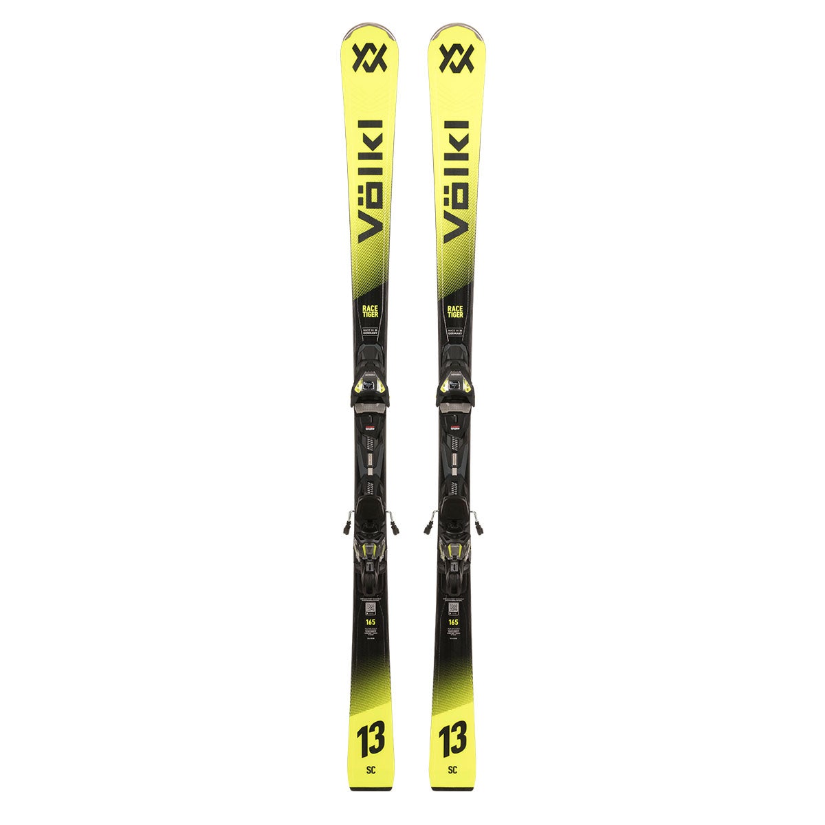 フォルクル VOLKL　RACETIGER SC YELLOW + vMOTION 12 GW Yellow レースタイガー SC イエロー　スキー板 ビンディングセット 2026-2027 詳細2
