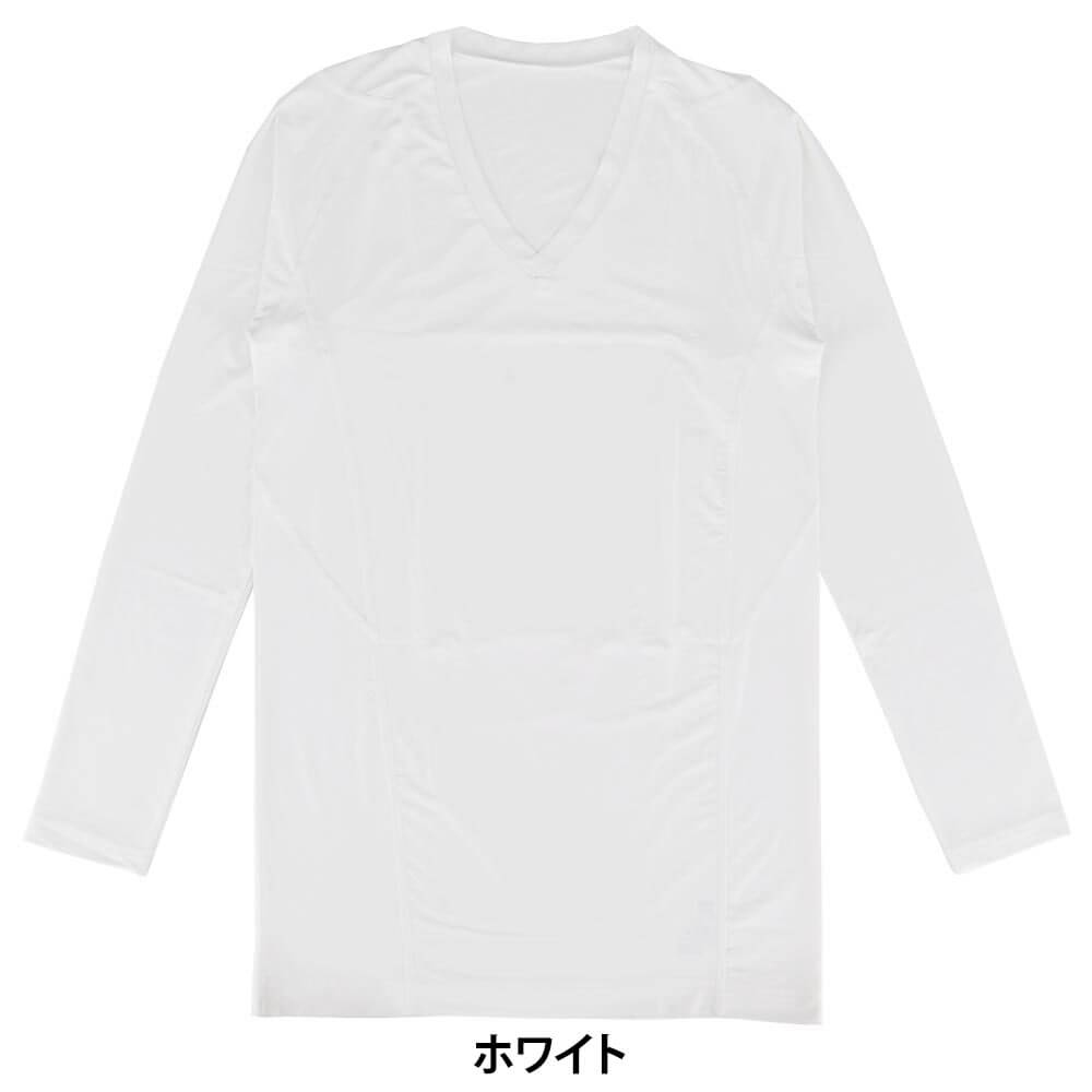 B.V.D. メンズ UVカット Vネック 長袖 インナーシャツ GR800PS 詳細3
