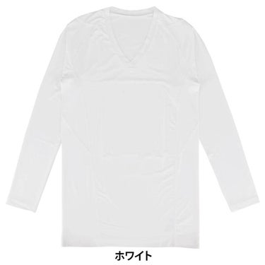 B.V.D. メンズ UVカット Vネック 長袖 インナーシャツ GR800PS 詳細3