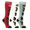 シックスエイトシックス 686　スキー スノーボードウェア ウーマンズ バタフライソックス3パック WOMENS BUTTERFLY SOCKS - 3 PACK M5WNSOC316 2025-2026 AST