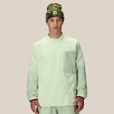 シックスエイトシックス 686　スキー スノーボードウェア ハフフリース クルーネック MENS 686 HUF FLEECE CREWNECK M5WNFLC198 2025-2026